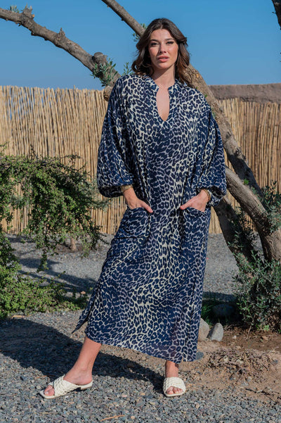 Robe manches longues perlée au dos Rooke - Taille unique